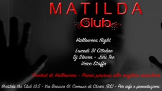 Halloween 2016 alla discoteca Matilda 13,5 The Club