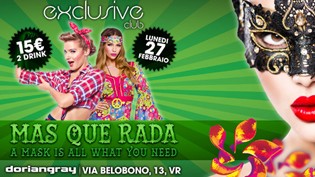 Exclusive MAS QUE RADA @ discoteca Doriangray
