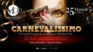Marina Club: Carnevalissimo, La festa in maschera