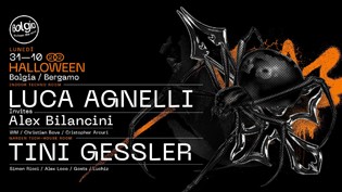 Halloween LUCA AGNELLI + TINI GESSLER at Bolgia!