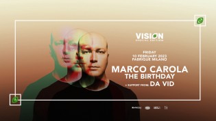 Vision special edition MARCO CAROLA The Birthday, Fabrique Milano