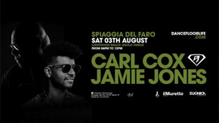 Superstar Dj '19 Carl Cox & Jamie Jones Spiaggia del Faro
