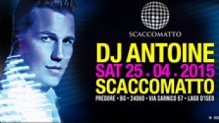 DJ Antoine @ discoteca Scaccomatto