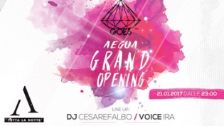 Grand Opening @ Aegua