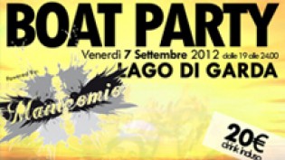 Boat Party Lago di Garda: Powered by Manicomio Discobar, Juice Club e Supernatural