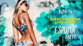 King’s • Espuma Party, il Giovedì in #GardenRoom