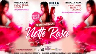 La Notte Rosa 2019 Riccione Nikka