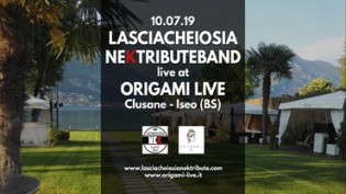 Lasciacheiosia Nek Tribute band at Origami Iseo