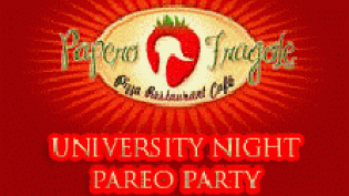 University night pareo party @ Papero & Fragole