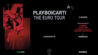 Playboi Carti live + Rrriot | Fabrique - Milano