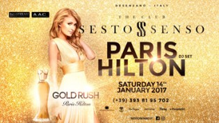 Sesto Senso The Club: Paris Hilton Dj Set