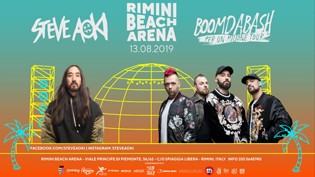 Steve Aoki • Boomdabash - Rimini Beach Arena