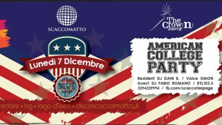 American College Party @ discoteca Scaccomatto