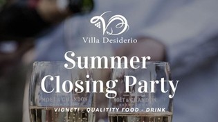 Summer Closing Party a Villa Desiderio