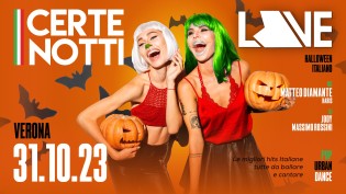 Halloween 2023 at LOVE club Verona