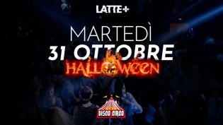 Halloween 2023 al Latte Più Live: Disco Circo!