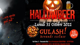 Halloween 2022 al The Red Mill: Gulash!