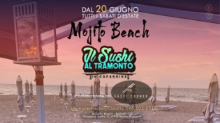 Sushi al tramonto presso Mojito Beach Riccione