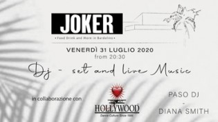 Joker Fridays by Hollywood - dinner, live music and dj set!