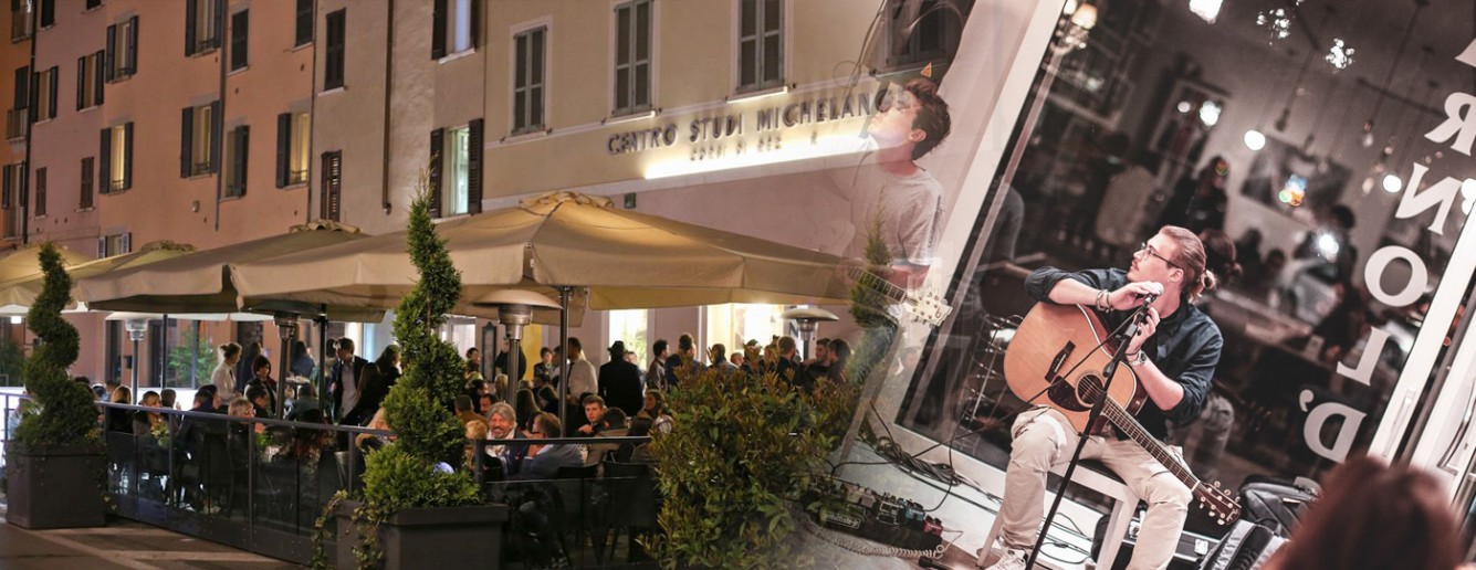 Arnold's Cafè, Ristorante e Pizzeria a Brescia, cene, aperitivi e musica