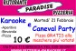 Carnevale 2012 alla Pizzeria Ristorante Paradise di Brescia